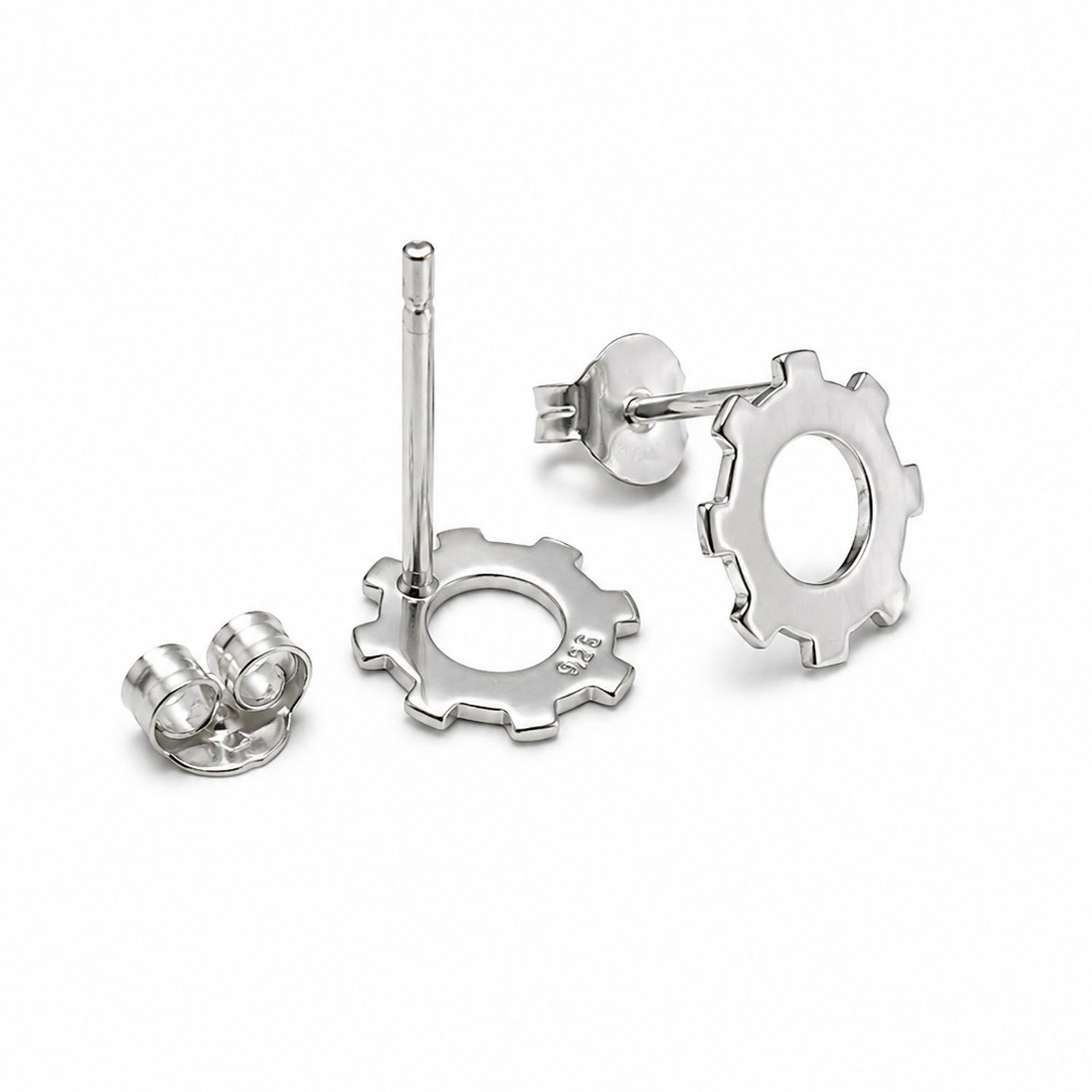 big stud earrings