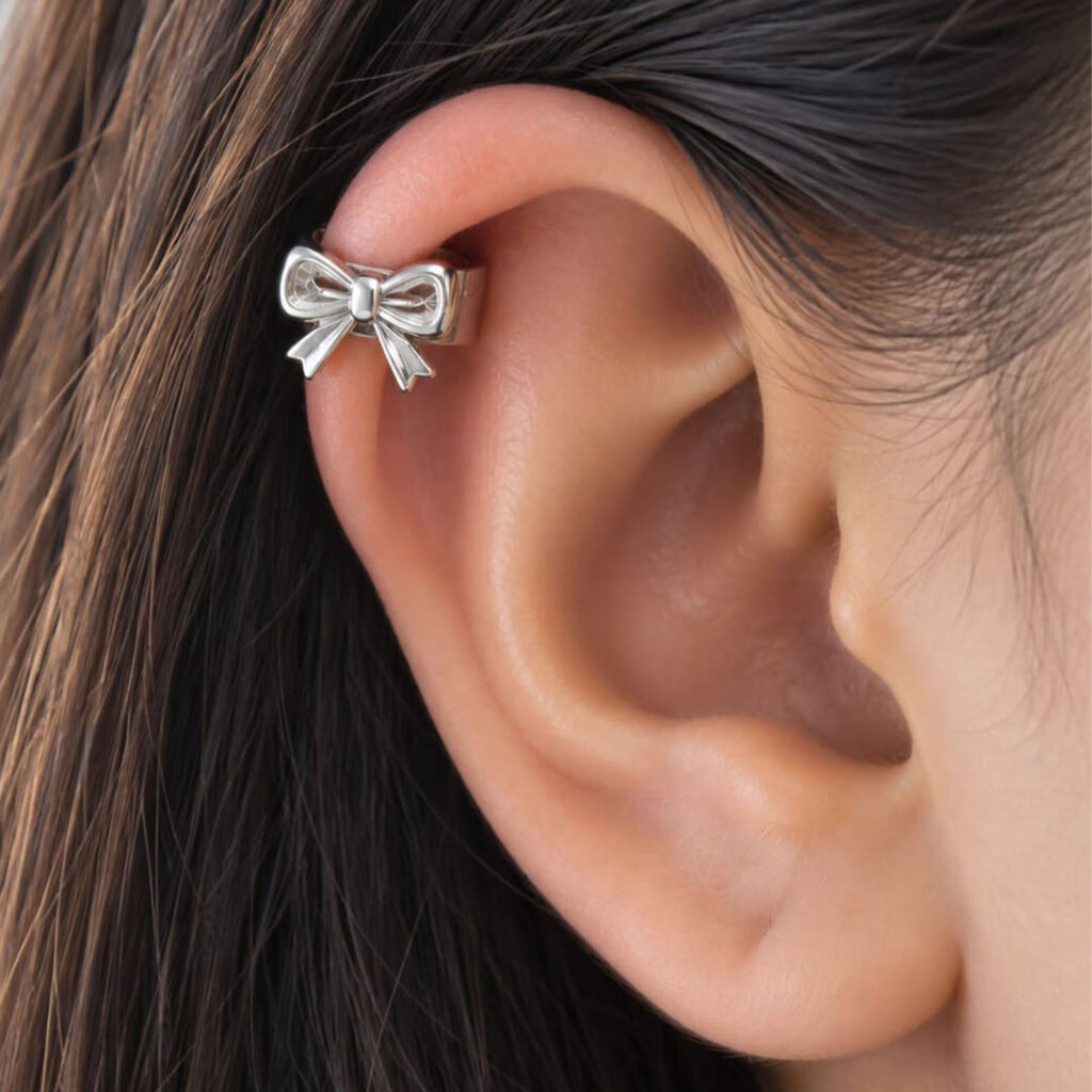 silver ear cuff